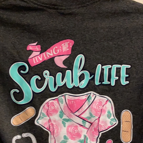 Simply Southern Living the Scrub life size Small - Picture 6 of 8